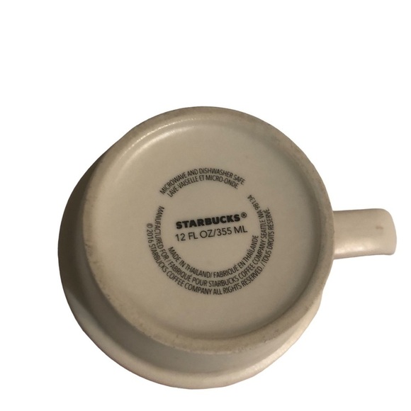 Starbucks Summer 2016 Orange Floral 12oz Mug - Picture 4 of 5